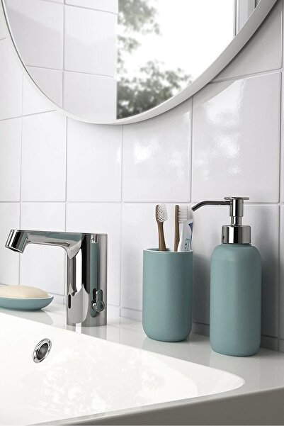 IKEA Ekoln Sıvı Sabunluk, Turkuaz Renk, 1 Adet, 300 ml