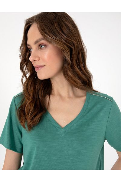 Pierre Cardin Green Regular Fit T-Shirt 50301461 -Vr054