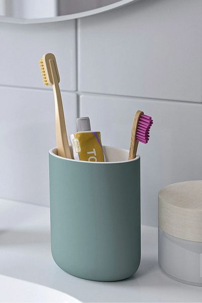 IKEA Ekoln Toothbrush Holder, Turquoise Color, 1 Piece