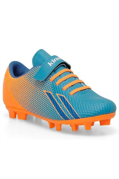 Kinetix Enta Ag 4Fx Kids (31-35) Saks-Orange Football Cleats Shoes