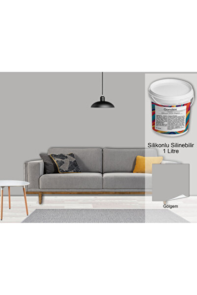 GONDEX İç Cephe Duvar Boyası, Silikonlu Silinebilir, 1000 ml - 2025 Renkleri,...