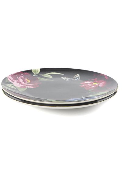 Mikasa Moor Nero 2-Piece Plate 31cm