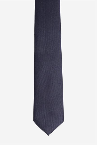 ALTINYILDIZ CLASSICS Men's Navy Blue Patterned Thin Tie