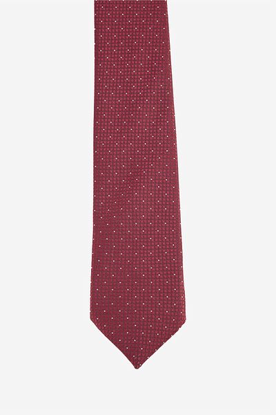 ALTINYILDIZ CLASSICS Cravată pentru bărbați cu model burgundy