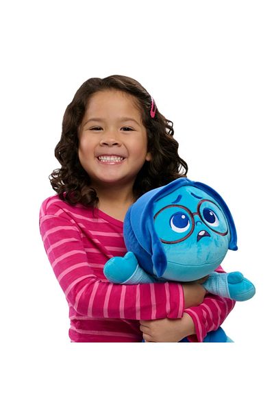 TOYFEST Insideout Upside down Face 2 Aggravated Sadness Plush Toy Figure - 30 cm