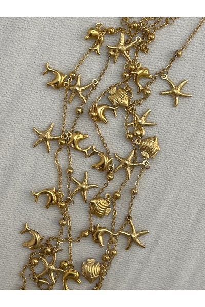 Opia JEWELRY - Balık Model Çelik Halhal