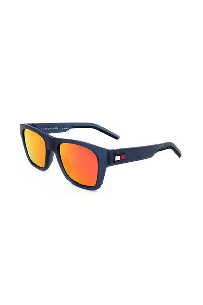 Tommy Hilfiger Tommy Hilfiger sunglasses TH 1975/S-FLL-51 Men,Square with Orange Mirror lenses