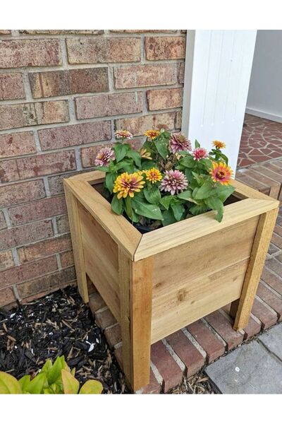 worldofwood Ahşap Saksı