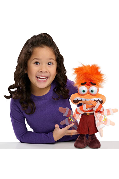 TOYFEST InsideOut Ters Yüz 2 Endişe Kaygı Sesli Hareketli Peluş Oyuncak Figür...