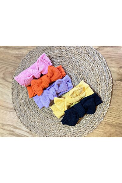 ŞAPKAKİDS 5 Color Ribbon Bandana Set