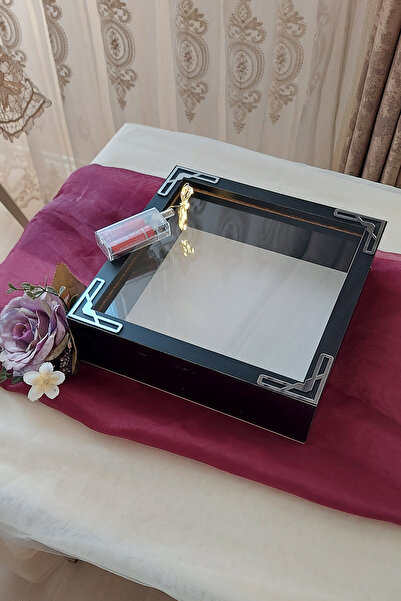 Verda Çerçeve إطار ذاكرة LED مقاس 20 × 20 × 5 سم! إطار ذاكرة زهرة الموضة الجد...