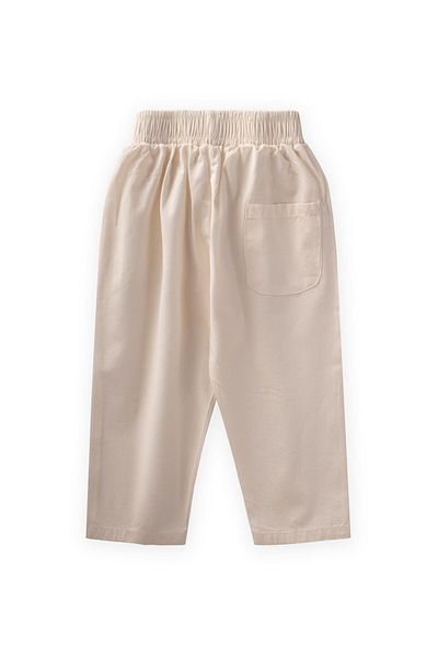Cigit Boyfriend Pants 1-7 Years Natural