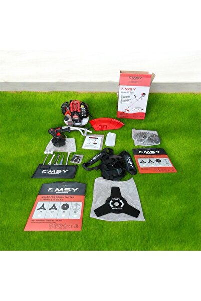 MSY professional 8526 Benzinli Yan Tırpan Çim Ot Çalı Biçme