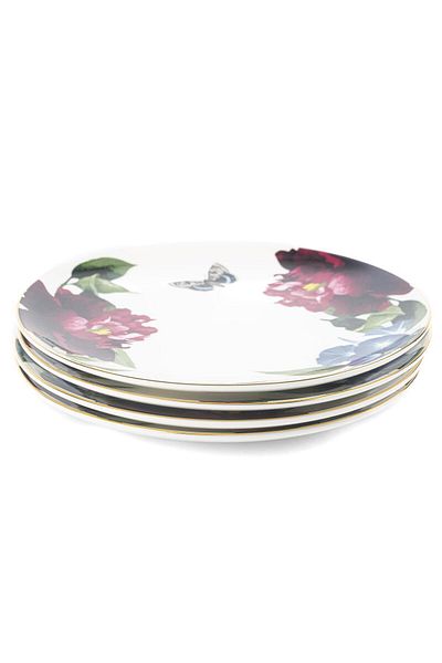 Mikasa Moor Bianco 4 Piece Cake Plate 20cm
