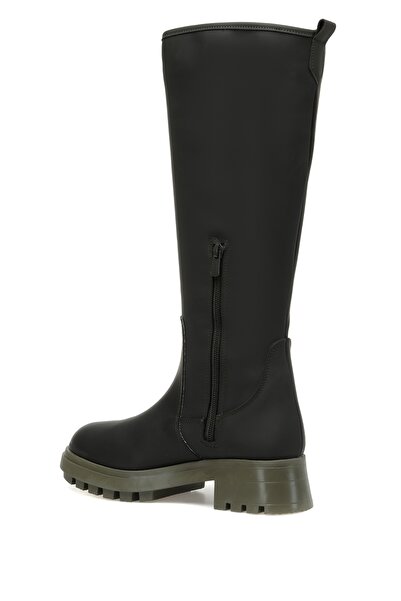 ART BELLA Cw22063 2pr Haki Kadın Düz Çizme