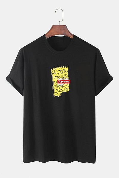 Elvellon Μπλουζάκι Supreme Bart Simpson Design Unisex 100% βαμβάκι