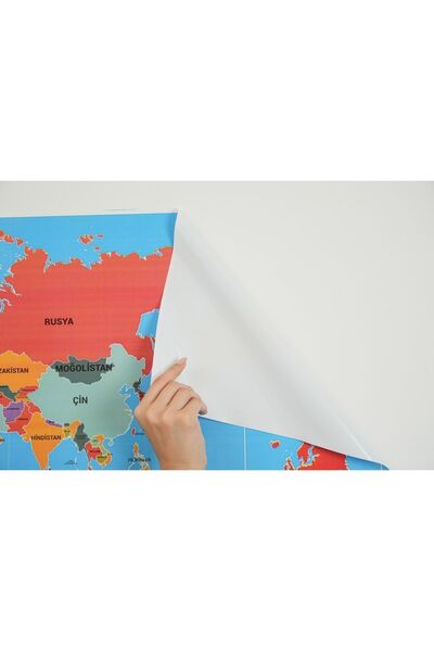 TutturX Colorful World Map