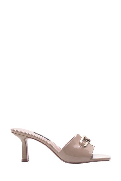 Nine West Γυναικείες παντόφλες με τακούνι Danıla 3fx Cream