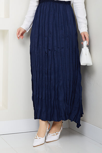 Pamuk Butik Жіноча спідниця з еластичним поясом і складками