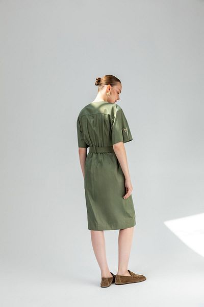 KAMEYA Button Detail Dress 25S40751