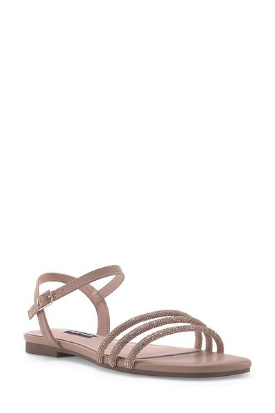 Nine West Angel 3Fx Cream Women's Flat Sandals