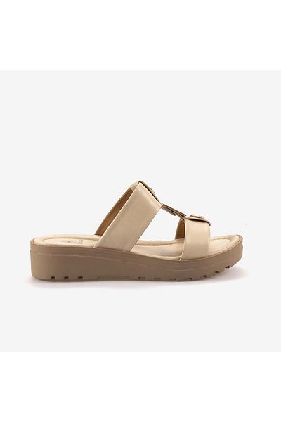 KEMAL TANCA Genuine Leather Women's Slippers 11953