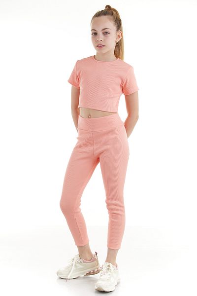 Colorinas Basic Capri Tshirt Set