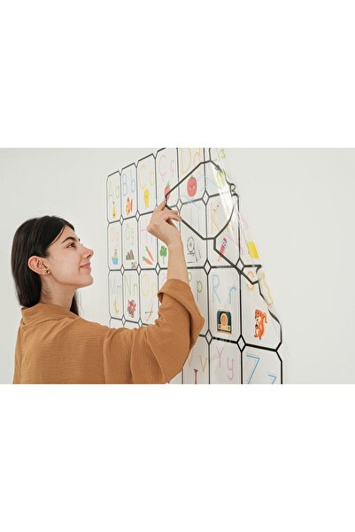 TutturX Türkçe Alfabe 70x105 Cm