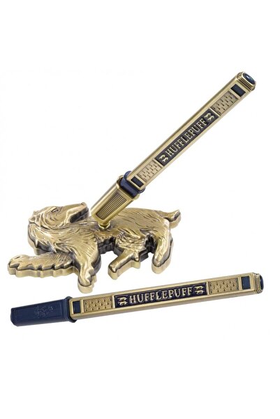 Noble Collection Στυλό Harry Potter Hufflepuff με θήκη για στυλό για γραφείο