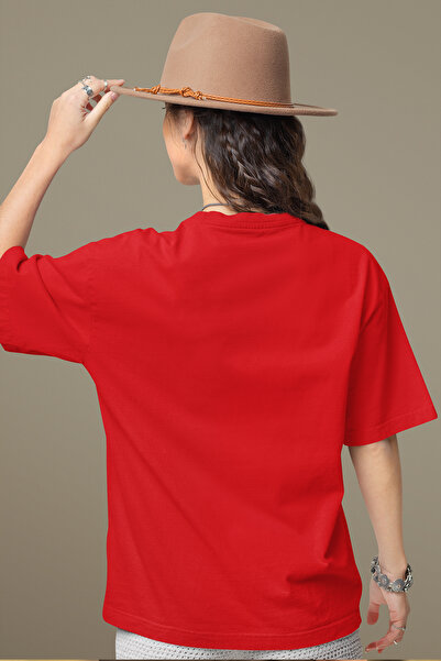 OXVİN Crew Neck Women's T-Shirt - Regular Fit, Cotton, Comfortable Fit