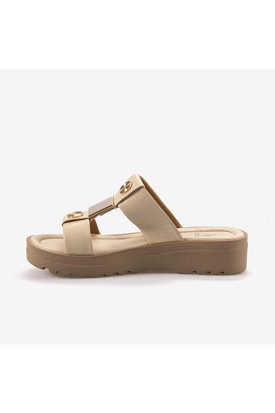 KEMAL TANCA Genuine Leather Women's Slippers 11953