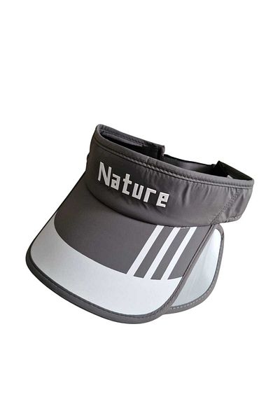 WOHOME New Season Side Film Protected Back Adjustable Half Visor Hat Unisex