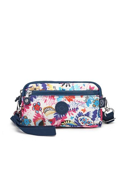 SMART BAGS Мини чанта през рамо и портфейл - намачкана материя 1112