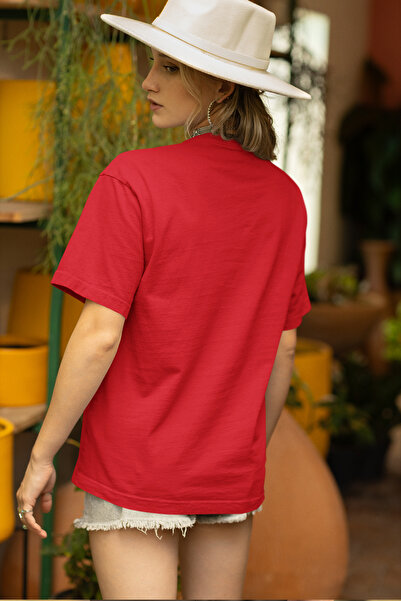 OXVİN Crew Neck Women's T-Shirt - Regular Fit, Cotton, Comfortable Fit