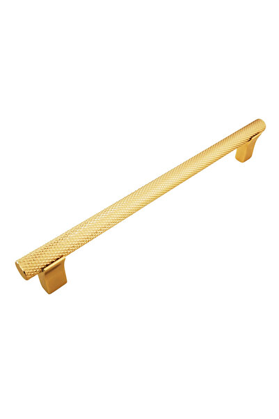 Nobel Arezzo Altın Sarısı Dolap Kulpu Mobilya Ahşap Dolap Kulpu(ALTIN)(METAL)(192mm - 256mm)