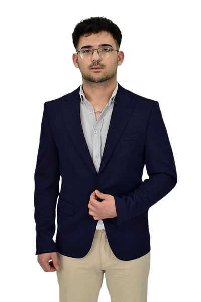 Suitmen Мъжко тъмносиньо спортно яке BGL-ST04467