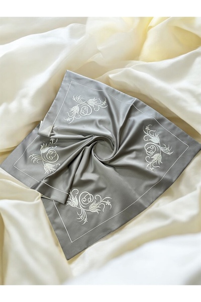 Mariabella Home Collection Maraş İşi Bohça Nakışlı 4 Köşe İşlemeli Astarlı Çe...