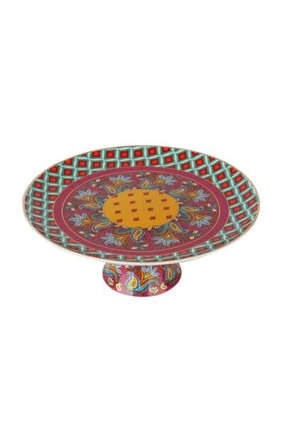 Lucky Art Eliana Bone Foot Cake Stand 27 cm
