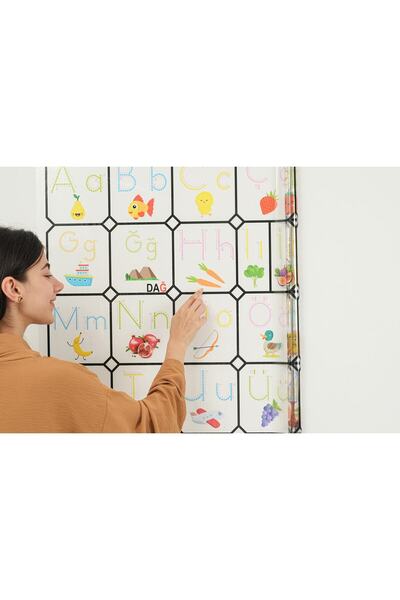 TutturX Türkçe Alfabe 70x105 Cm
