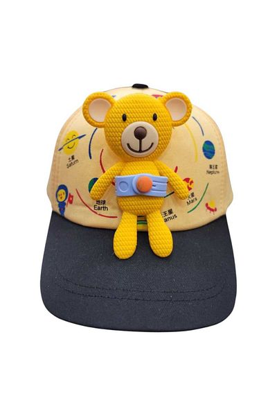 Aware Time 4-8 Years Unisex Children's Adjustable Back Hat with Toys