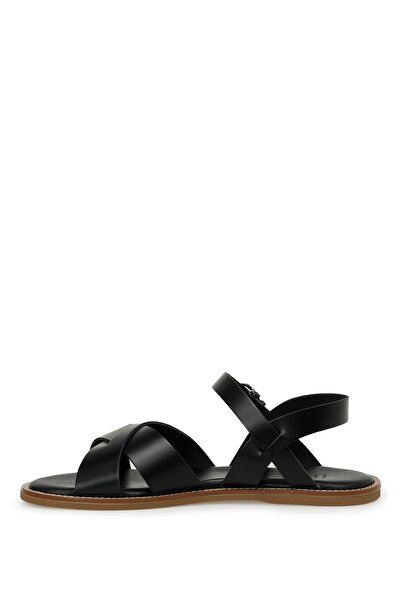 İnci Roel 3fx Black Women's Flat Sandals