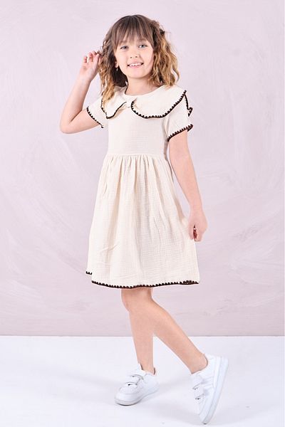 LUNA FSH Sewn Zipper Girl's Dress