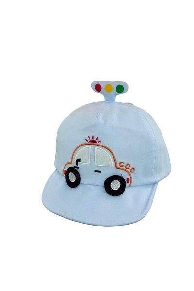 Aware Time 0-18 Months Unisex Children's Adjustable Back Figured Summer Hat