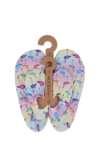 MOOD Club أحذية Rainbow Flamingo Sea وأحذية حمام السباحة متعددة الأغراض مضادة للانزلاق