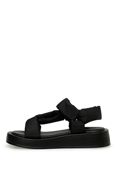 İnci INCI ELWIS 3FX Black Women's Thick Sole Sandals