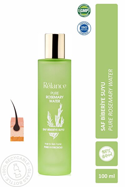 Relance Biberiye Suyu, Biberiye Saç Toniği, Saç Güçlendirici, %100 Doğal Saf ...