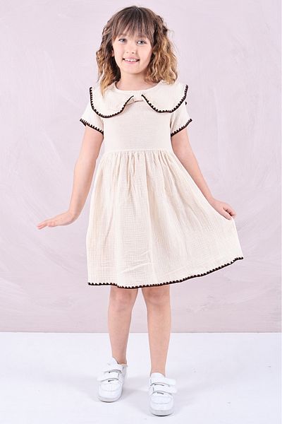 LUNA FSH Sewn Zipper Girl's Dress