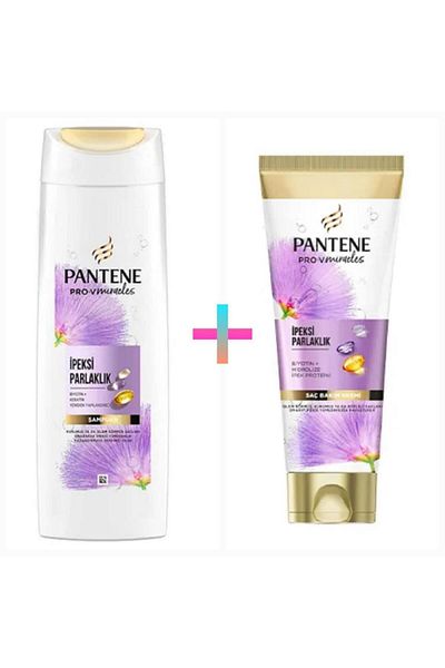 Pantene Pro-V Miracles Silky Shine 325 ml Shampoo 275 ml Hair Care Cream