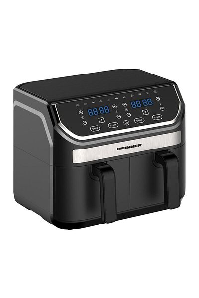 Heinner Friteuza dubla cu aer cald Heinner Double Master HAF-KDB1700BK