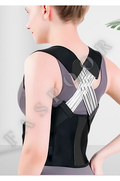 FASPOOR Women-Men Orthopedic Medical Korsettoramen Kyphosis-Scoliosis Anti-Shoulder Back Brace Support